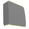 Access Lighting Newport, BiDirectional Outdoor LED Wall Mount, Satin Finish, Acrylic Lens 20029LEDDMG-SAT/ACR - alternate 1